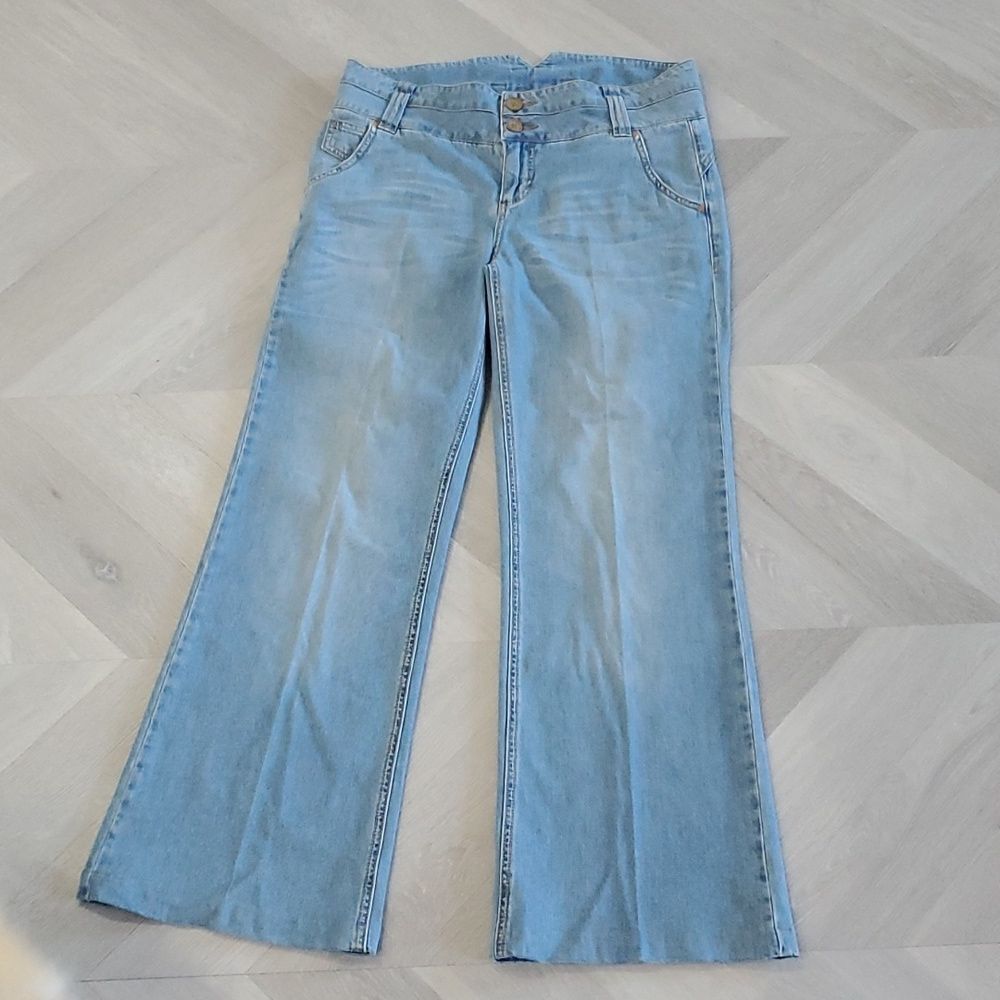Route 66 Women’s High Waist, Wide Leg Jeans Size 9/10